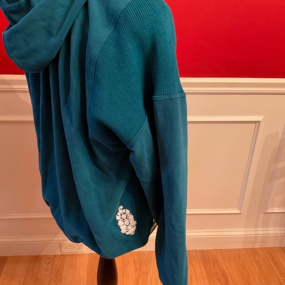 NWT FREE PEOPLE POST UP SWEAT JACKET - Picture 7 of 10